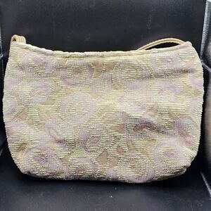 One of a KInd Elizabeth Z Mow Small Shoulder Bag Handmade with Rose Upholstery